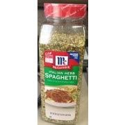A plate of spaghetti with a delicious spaghetti sauce (such as marinara, bolognese, or carbonara) is one of our favorite forms of comfort food. Mccormick Seasoning Mix, Italian-Herb Spaghetti Sauce ...