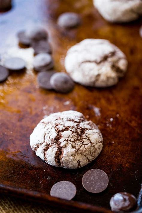 Maybe you would like to learn more about one of these? Dark Chocolate Crinkle Cookies - Dinner, then Dessert