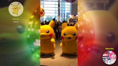 pikachu dance challenge with pikachu song remix how to dance pikachu tik tok compilations