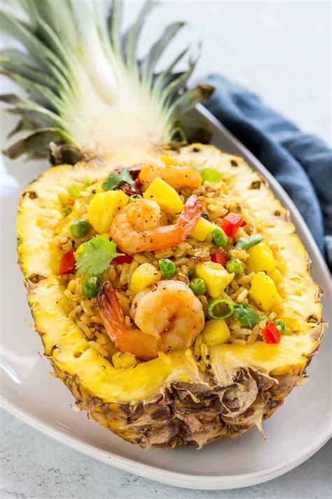 Pineapple Fried Rice Jessica Gavin Recipe Pineapple Fried Rice