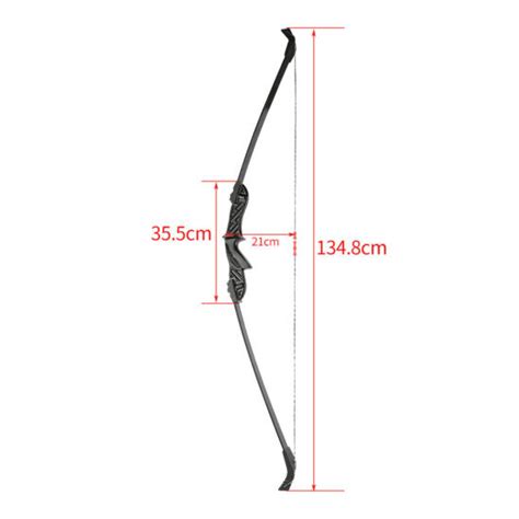 The 53 Archery Takedown Recurve Bow 26 30lbs Adjustable Rh Lh Target