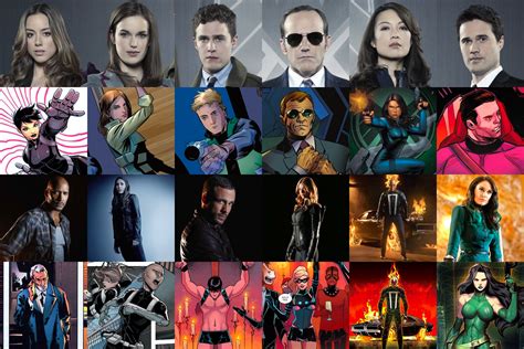 Mcu V Comics Agents Of Shield Edition Rmarvel