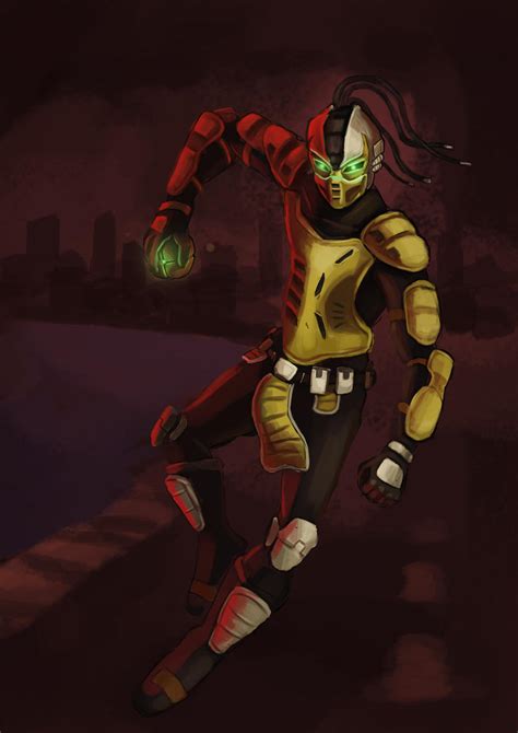 Mk Tribute Cyrax By Anevis On Deviantart