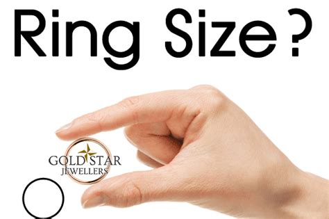 Ring Sizing Guide Gold Star Jewellers