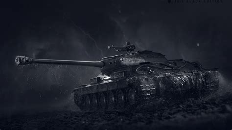 Desktop Wallpaper World Of Tanks Military Dark Night Tank Hd Image