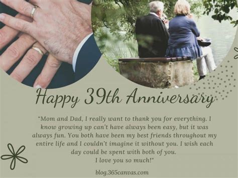 50 Sweetest 39th Year Anniversary Quotes 365canvas Blog
