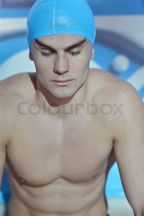 Swimmer Stock Image Colourbox