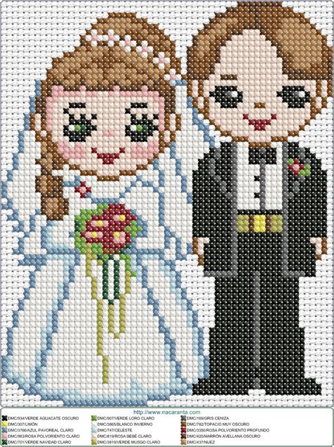Ellos En Punto De Cruz Wedding Cross Stitch Patterns Cross Stitch