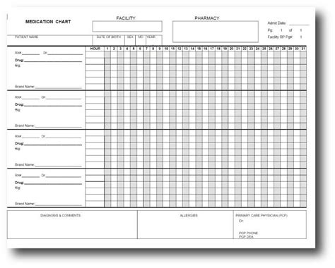 Free Printable Medication Administration Record That Are