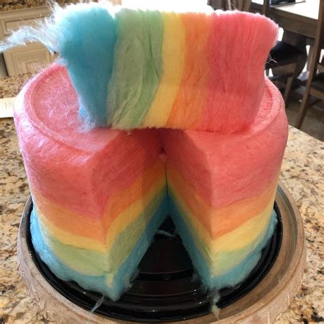 You Can Get Colorful Cakes Made Entirely Out Of Cotton Candy