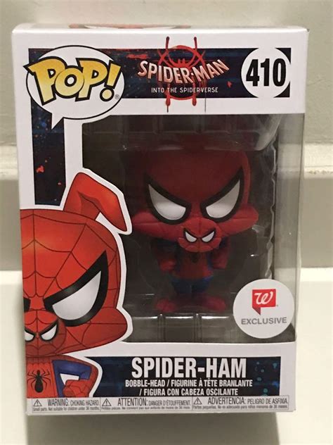 Funko Pop Marvel Walgreens Exclusive 410 Spider Ham Toys And Games