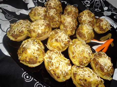 Cuisine de Siham Pomme de terre farcie à la viande haché