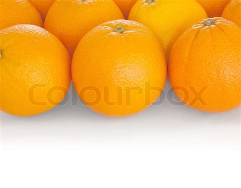 Orangen Stock Bild Colourbox