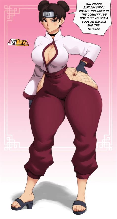 An Anime Character In Red Pants And White Shirt With Her Hand On Her Hip