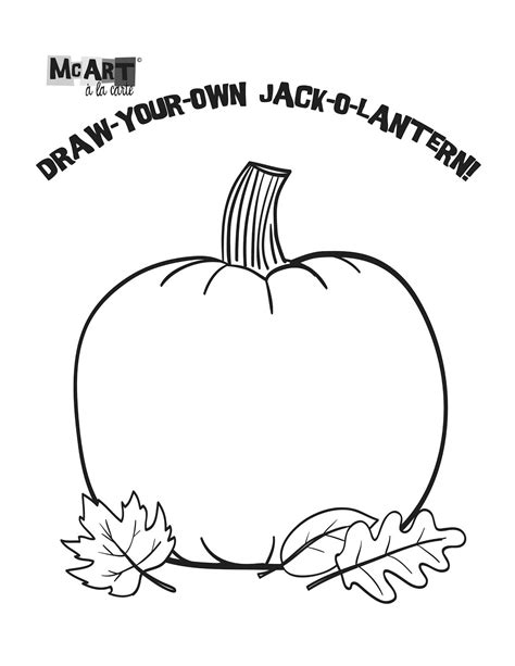 J Is For Jack O Lantern Coloring Page