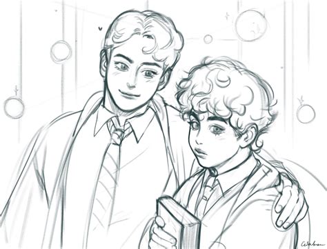 bom. comms open on Twitter: "A lil sketch for LovelyLotus on ao3