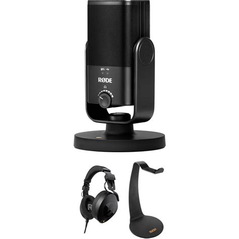 Rode Nt Usb Mini Usb Microphone Kit With Nth 100 Headphones And