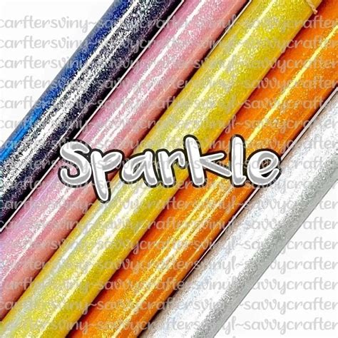 Siser Sparkle Savvy Crafters Vinyl And Ts