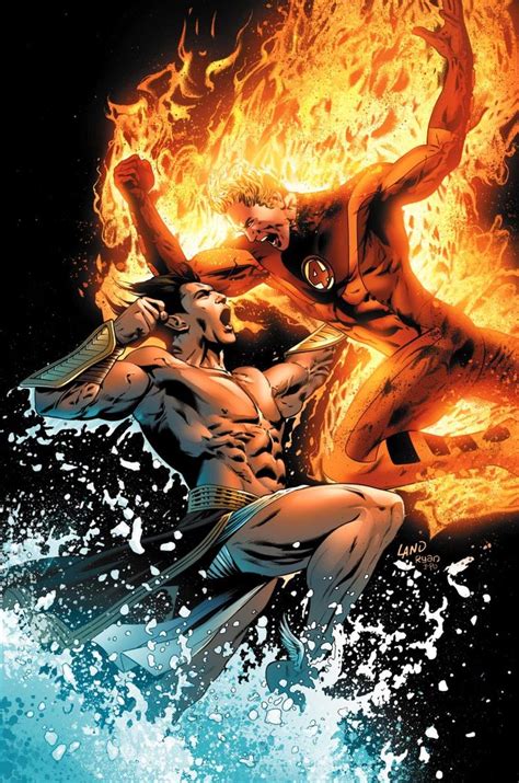 Ultimate Namor Vs Human Torch Marvel Fandom Fantastic Four Human