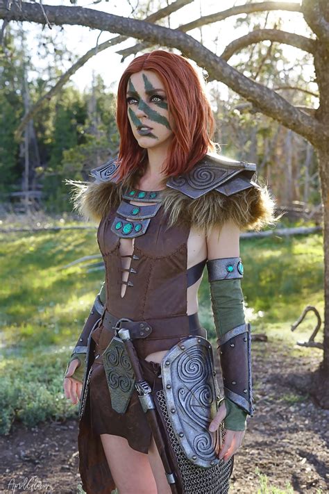 Aela The Huntress Cosplay From Skyrim Media Chomp