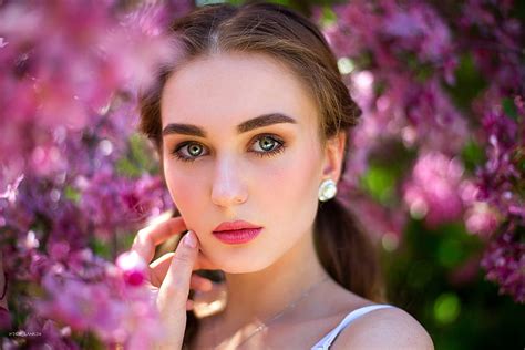 Models Model Face Girl Makeup Portrait Yulia Demidenko Hd Wallpaper Peakpx
