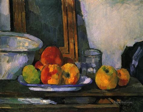 Still Life With Open Drawer Paul Cezanne Painting In Oil For Sale