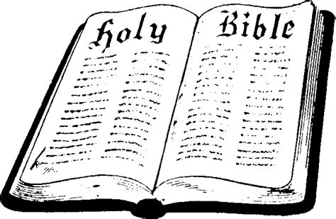 Open Holy Bible Clipart Best