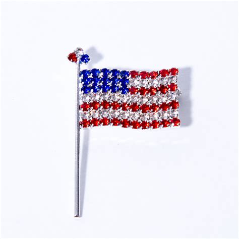 Rhinestone American Flag Pin The Flag Shirt Reviews On Judgeme