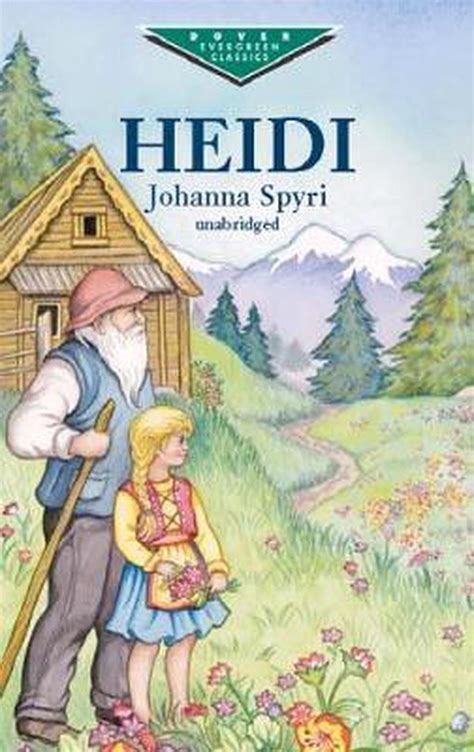 Heidi By Johanna Spyri English Paperback Book Free Shipping