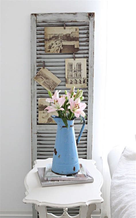 How To Reuse Old Shutters In Home Decor Diy Fun World