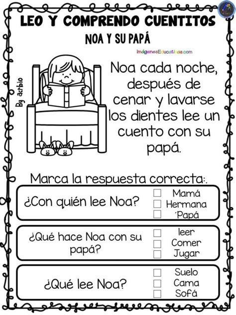 Cuentitos Para Leer Y Comprender Orientacion Andujar Spanish Lessons