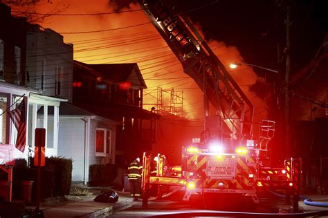 Massive Bound Brook New Jersey Fire Finally Extinguished