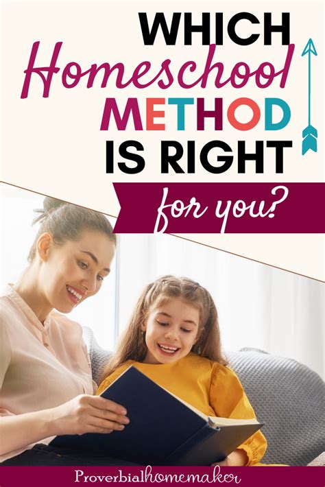Homeschool Methods And Homeschool Styles Which One Is Right For You In