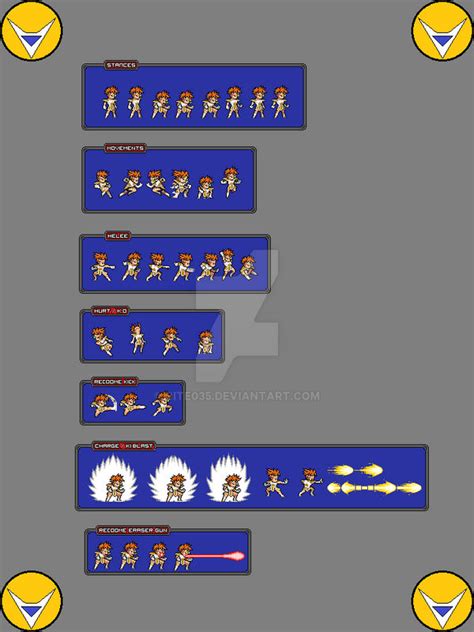 Lsw Recoome Sprite Sheet By Bite035 On Deviantart