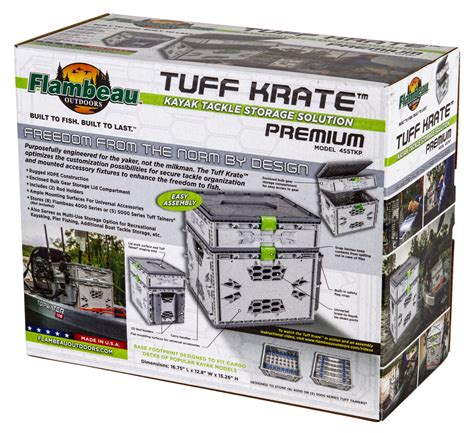 Flambeau Outdoors Tuff Krate Premium Storage Crate Ebay