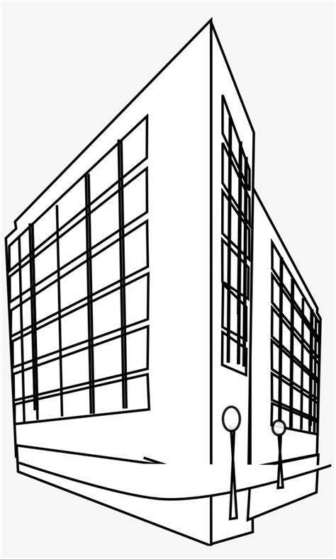 Office Building Coloring Pages