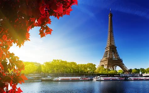 Download City Scenic Monument France Paris Man Made Eiffel Tower Hd