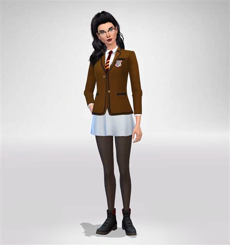 Sims 4 Cc School Uniform