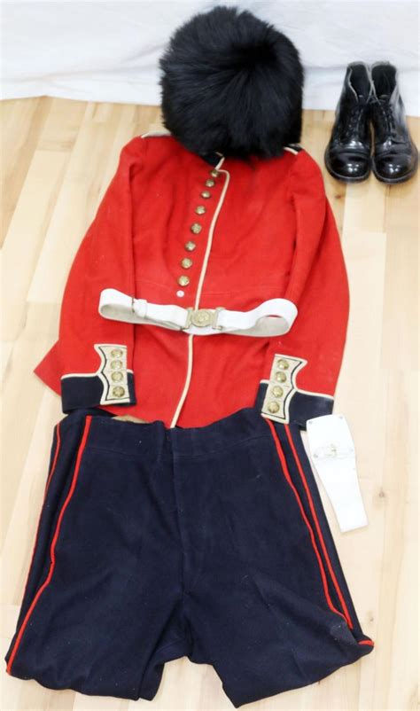 Bid Now Wwii Grenadier Guards Em Uniform W Bearskin Busby November 2