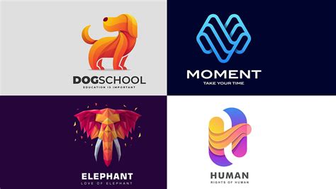 I Will Create A Modern Colorful Logo Design Colorful Logo Design