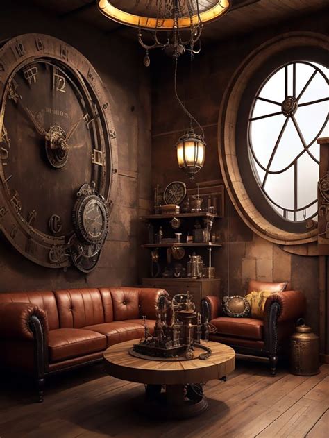 Pin By On Steampunk Interior Design