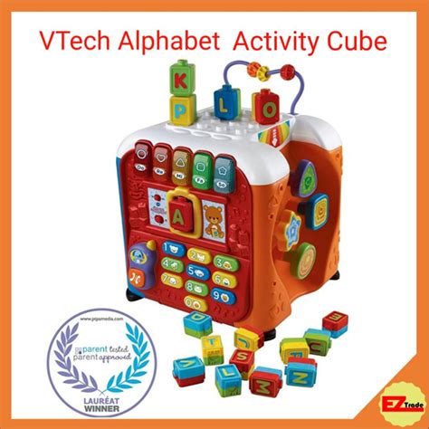 Vtech Alphabet Activity Cube Early Learning Electronic Toy 5 Sided