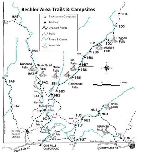 Bechler Area Trails Yellowstone Yellowstone National Park River