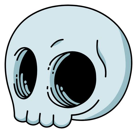 Cartoon Skull Skulls Drawing Skull Drawing Skull Sticker