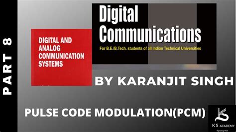 Pcm Pulse Code Modulation Digital Communicationbtech 5th Semlec