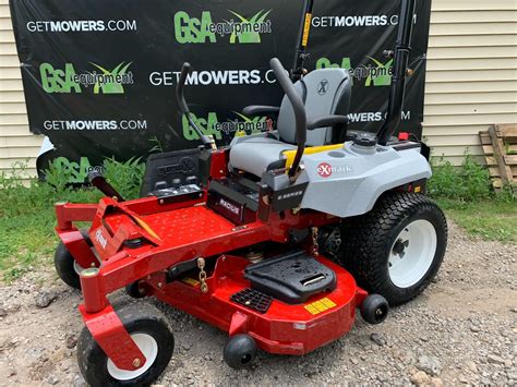 In Exmark Radius E Series Zero Turn With Only Hours A Month Lawn Mowers For Sale