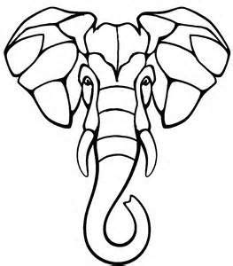 You can add your distinct grassland and savanna designs! Zentangle elephant outline template applique patterns jpg ...