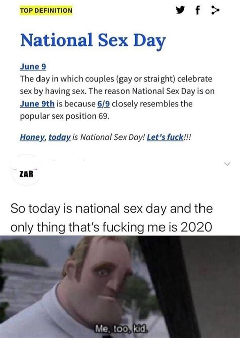 Happy National Sex Day Memes