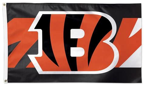 Cincinnati Bengals Flag 3x5 Home Stripe Nfl Heartland Flags