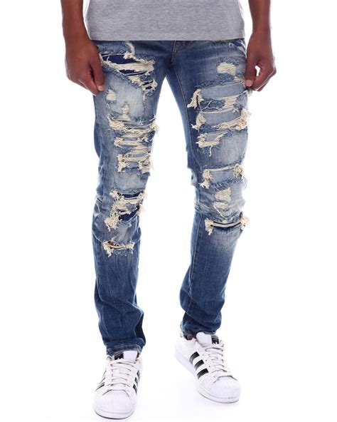 Buy Slim Fit Ripped Jeans Men S Jeans Pants From Smoke Rise Find Smoke Rise Fashion More At